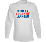 Kenley Jansen Freakin Jansen Los Angeles Baseball Fan V2 T Shirt