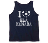 Ola Kamara I Heart Los Angeles Soccer T Shirt