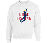 Mike Trout Gone Fishing Los Angeles California Baseball Fan V2 T Shirt