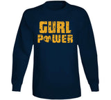 Todd Gurley Gurl Power Los Angeles Football Team Distressed T Shirt