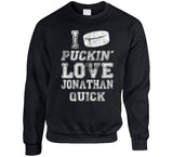 Jonathan Quick I Love Los Angeles Hockey T Shirt