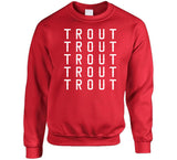 Mike Trout X5 Trout Los Angeles California Baseball Fan T Shirt