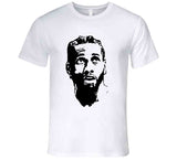 Kawhi Leonard Silhouette Big Face LA Basketball Fan T Shirt