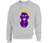 Alex Caruso King Caruso AC Fresh Los Angeles Basketball Fan Black T Shirt