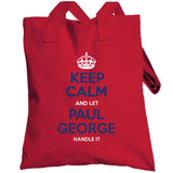 Paul George Keep Calm Los Angeles Basketball Fan T Shirt