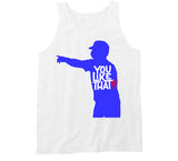 Joc Pederson Los Angeles You Like That Blue Silhouette Los Angeles Baseball Fan T Shirt