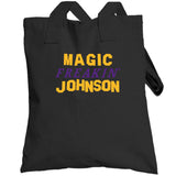 Earvin Magic Johnson Freakin Los Angeles Basketball Fan T Shirt
