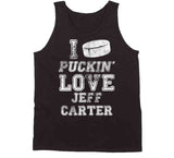 Jeff Carter I Love Los Angeles Hockey T Shirt