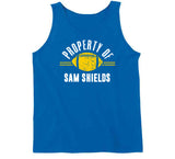 Property Of Sam Shields La Football Fan T Shirt