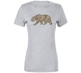 Cali Bear California State Flag T Shirt