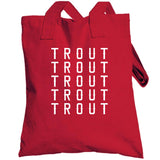 Mike Trout X5 Trout Los Angeles California Baseball Fan T Shirt