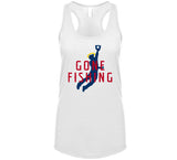 Mike Trout Gone Fishing Los Angeles California Baseball Fan V2 T Shirt