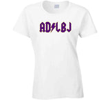 Anthony Davis LeBron James AD LBJ Parody La Basketball Fan T Shirt