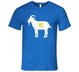 Torry Holt Goat Distressed La Football Fan T Shirt