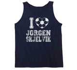 Jorgen Skjelvik I Heart Los Angeles Soccer T Shirt