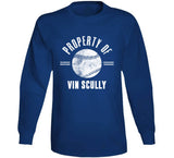 Vin Scully Property Of Baseball Fan T Shirt