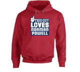 Norman Powell This Guy Loves Los Angeles Basketball Fan T Shirt