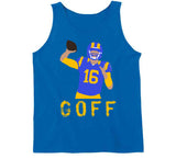 Jared Goff Los Angeles Football Team Quarterback Fan T Shirt