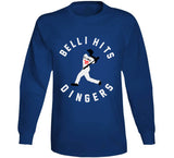 Cody Bellinger Belli Hits Dingers Los Angeles Baseball Fan T Shirt