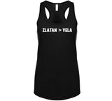 Zlatan Ibrahimovic Better Than Carlos Vela La Soccer Fan T Shirt