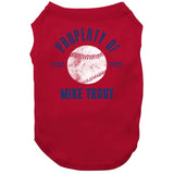 Mike Trout Property Of Los Angeles California Baseball Fan T Shirt