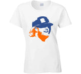 Justin Turner Los Angeles Big Head Silhouette Los Angeles Baseball Fan T Shirt