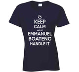 Emmanuel Boateng Keep Calm Handle It Los Angeles Soccer T Shirt