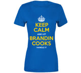 Brandin Cooks Keep Calm Handle It La Football Fan T Shirt