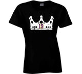 Butch Goring Crown Distressed Los Angeles Hockey Fan T Shirt