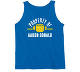 Property Of Aaron Donald La Football Fan T Shirt