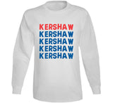 Clayton Kershaw X5 Los Angeles Baseball Fan T Shirt