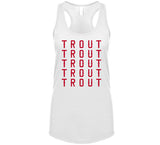 Mike Trout X5 Trout Los Angeles California Baseball Fan V2 T Shirt