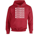 Russell Westbrook X5 Los Angeles Basketball Fan T Shirt