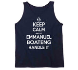 Emmanuel Boateng Keep Calm Handle It Los Angeles Soccer T Shirt