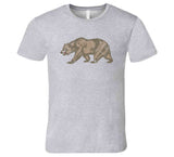 Cali Bear California State Flag T Shirt