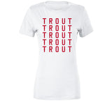 Mike Trout X5 Trout Los Angeles California Baseball Fan V2 T Shirt