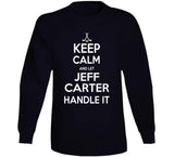 Jeff Carter Keep Calm Handle It Los Angeles Hockey T Shirt