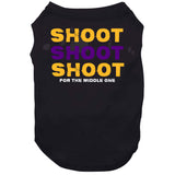 Lebron James  Shoot For The Middle One La Basketball Fan T Shirt