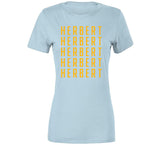 Justin Herbert X5 Los Angeles Football Fan T Shirt