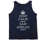 Sam Shields Keep Calm La Football Fan T Shirt
