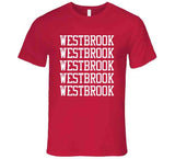 Russell Westbrook X5 Los Angeles Basketball Fan T Shirt