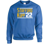 Matthew Stafford Cooper Kupp 22 Los Angeles Football Fan T Shirt