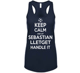 Sebastian Lletget Keep Calm Handle It Los Angeles Soccer T Shirt