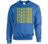 Matthew Stafford X5 La Football Fan T Shirt