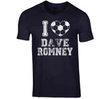 Dave Romney I Heart Los Angeles Soccer T Shirt