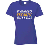 D'Angelo Russell Freakin Los Angeles Basketball Fan V2 T Shirt