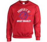 Property Of Avery Bradley Los Angeles Basketball Fan T Shirt