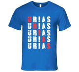 Julio Urias X5 Los Angeles Baseball Fan V2 T Shirt