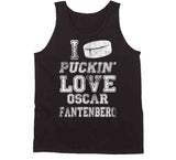 Oscar Fantenberg I Love Los Angeles Hockey T Shirt