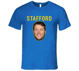 Matthew Stafford Big Head La Football Fan T Shirt